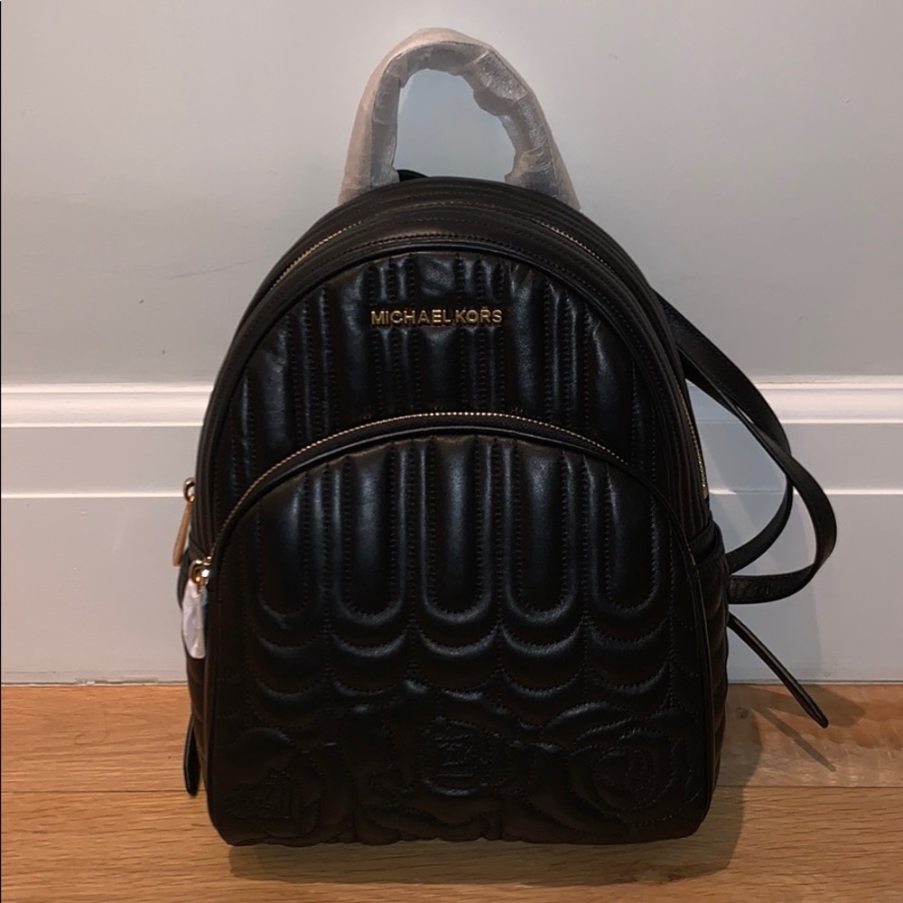 Michael Kors Abbey Leather Backpack